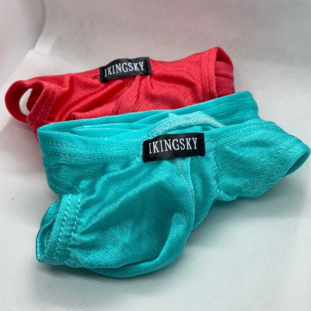 Men’s big bulge pouch thong (L)